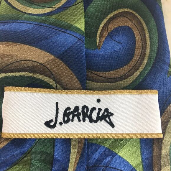 JERRY GARCIA SILK TIE "Mickey" - Picture 4 of 13